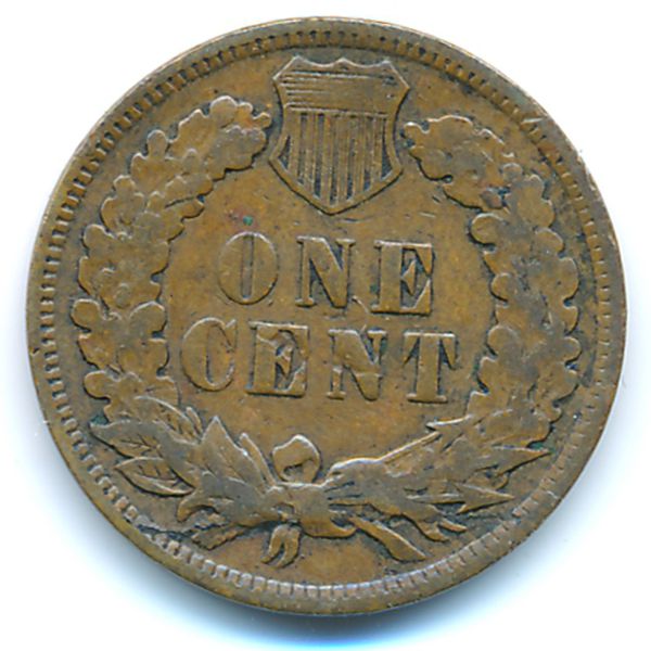 США, 1 цент (1907 г.)