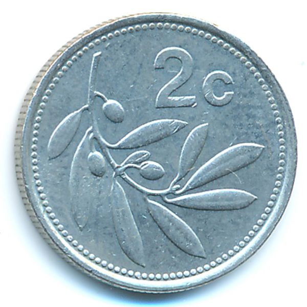 Мальта, 2 цента (1995 г.)