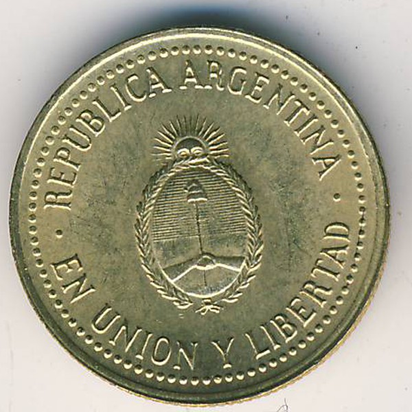 Аргентина, 10 сентаво (1992 г.)