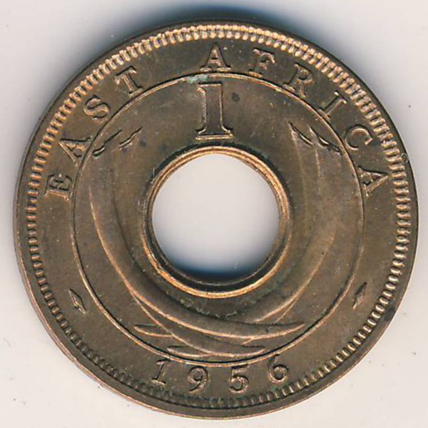 Восточная Африка, 1 цент (1956 г.)