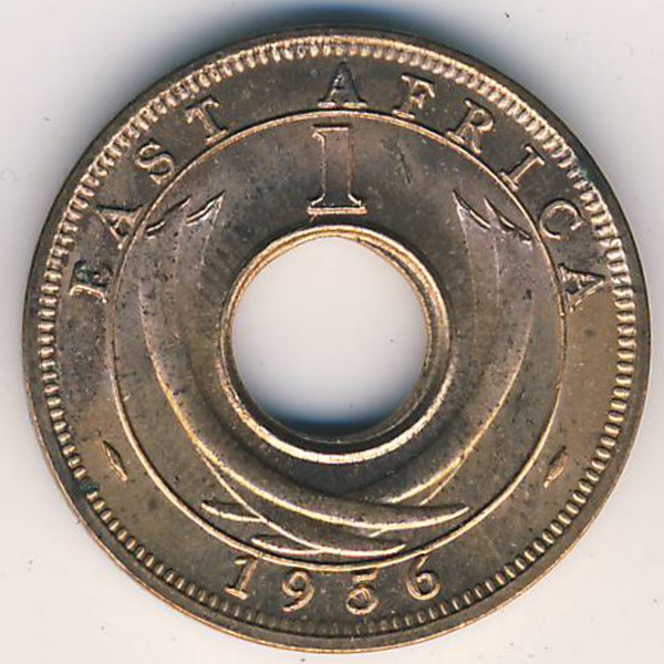 Восточная Африка, 1 цент (1956 г.)