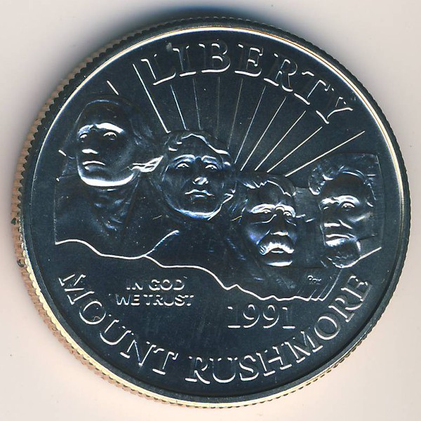 США, 1/2 доллара (1991 г.)