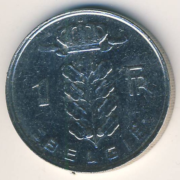 Бельгия, 1 франк (1978 г.)