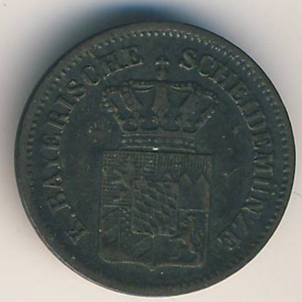 Бавария, 1 крейцер (1871 г.)