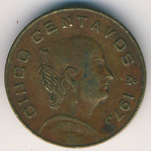 Мексика, 5 сентаво (1973 г.)
