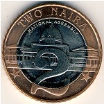 Nigeria, 2 naira, 2006