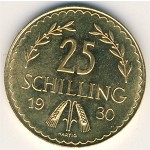 Австрия, 25 шиллингов (1926–1934 г.)