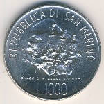 Сан-Марино, 1000 лир (1978 г.)