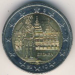 Germany, 2 euro, 2010