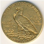 USA, 5 dollars, 1908–1929
