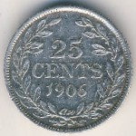 Liberia, 25 cents, 1896–1906