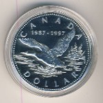Canada, 1 dollar, 1997