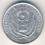 El Salvador, 10 centavos, 1911