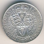 Великобритания, 1 флорин (1893–1901 г.)