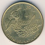 Vatican City, 20 lire, 1969