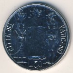 Vatican City, 50 lire, 1981