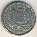 Dominican Republic, 5 centavos, 1963