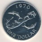 Бермудские острова, 1 доллар (1970 г.)