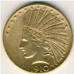 USA, 10 dollars, 1908–1933