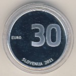 Словения, 30 евро (2011 г.)