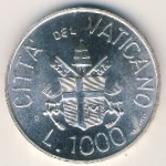 Vatican City, 1000 lire, 1983