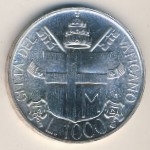 Vatican City, 1000 lire, 1985