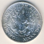 Vatican City, 1000 lire, 1989