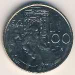 San Marino, 100 lire, 1994