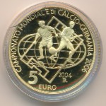 Сан-Марино, 5 евро (2004 г.)