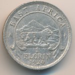 East Africa, 1 florin, 1920–1921