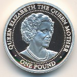 Guernsey, 1 pound, 1999