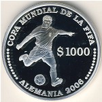 Uruguay, 1000 pesos, 2003