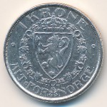 Norway, 1 krone, 1908–1917