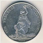 Switzerland., 5 francs, 1872