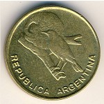 Argentina, 1/2 centavo, 1985