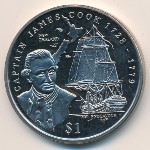 Liberia, 1 dollar, 1999