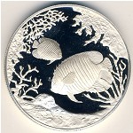 Turks and Caicos Islands, 20 crowns, 1999