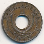 East Africa, 1 cent, 1949–1952