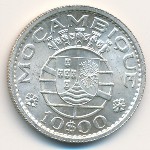 Mozambique, 10 escudos, 1952–1960
