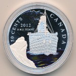 Canada, 50 cents, 2012