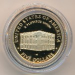USA, 5 dollars, 2001