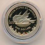 USA, 5 dollars, 2002