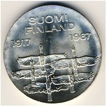 Finland, 10 markkaa, 1967