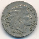 Colombia, 10 centavos, 1952–1953