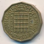 Great Britain, 3 pence, 1960–1966
