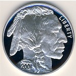 USA, 1 dollar, 2001