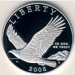 USA, 1 dollar, 2008