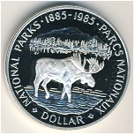 Canada, 1 dollar, 1985