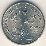 Costa Rica, 5 colones, 1975