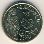 Spain, 5 pesetas, 1993